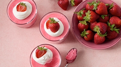 Strawberries & Cream Dessert