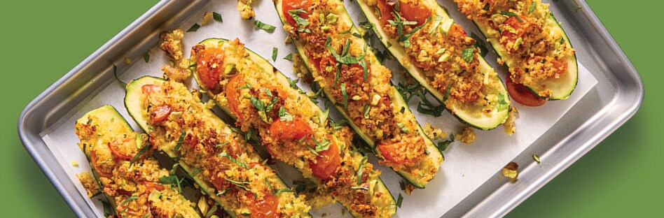 Stuffed Zucchini Boats