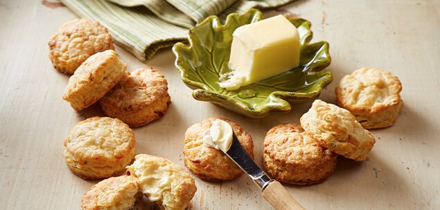Rosemary Parmesan Biscuits