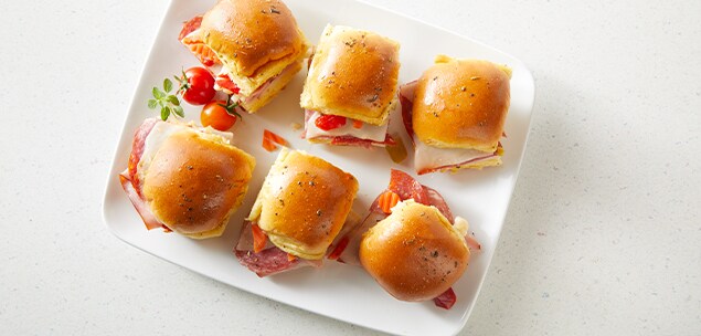 Hot Italian Sliders Hot Italian Sliders