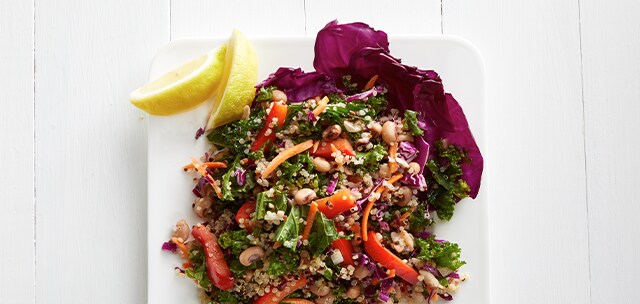 Quinoa and Black-Eyed Peas Salad