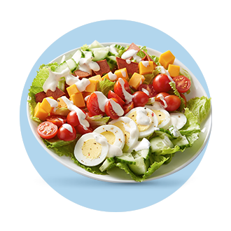 Vegetable Club Salad Recipe Image