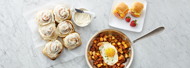 Brunch and breakfast recipe ideas.