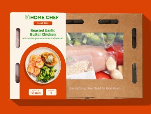 Roasted garlic butter chicken meal kit 