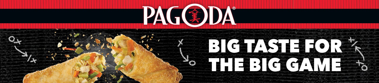 Pagoda – Big Taste for the Big Game