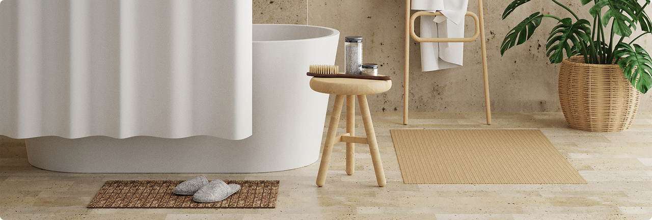 Bath mats and rugs