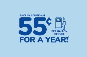 Additional 55¢ per Gallon Additional 55¢ per Gallon