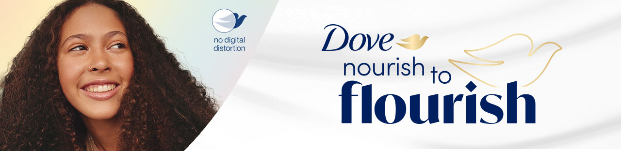 Dove nourish to flourish.