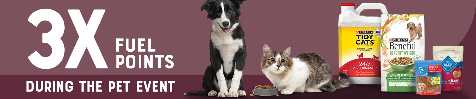 3X Fuel Points Pet Event