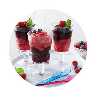 Double Berry White Wine Slush