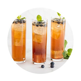 Blueberry Tea Mojito