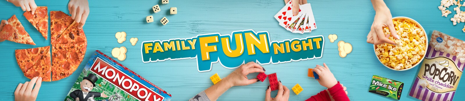 Shop family fun night savings