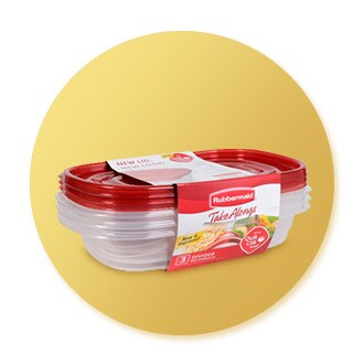 Left over containers, food storage