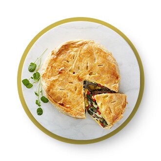 Vegetable & Ham Tourte Milanese Recipe