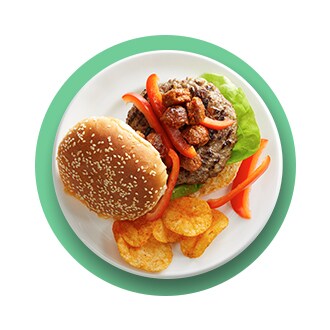 Summer2020 Beef Burgers with Mushrooms Recipe