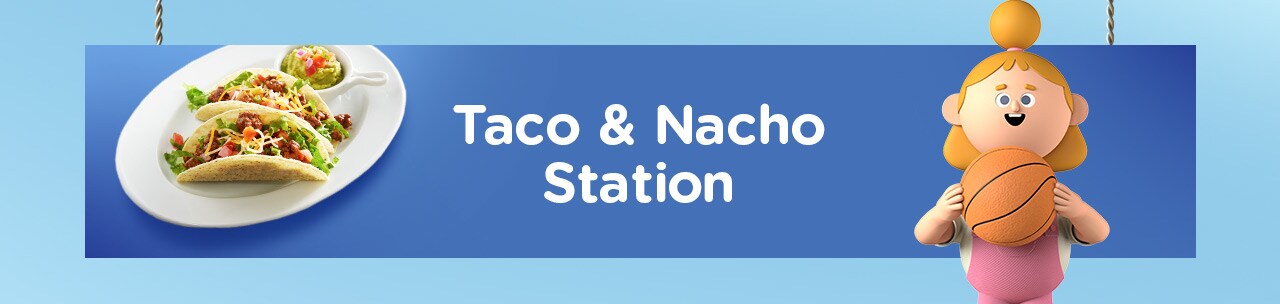 2020 March Basketball Taco Bar - Shop Shells, Meat & Toppings
