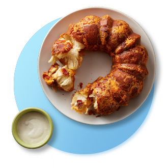 Bacon-Cheese Monkey Bread