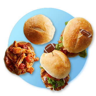 Chicken Torta Sliders