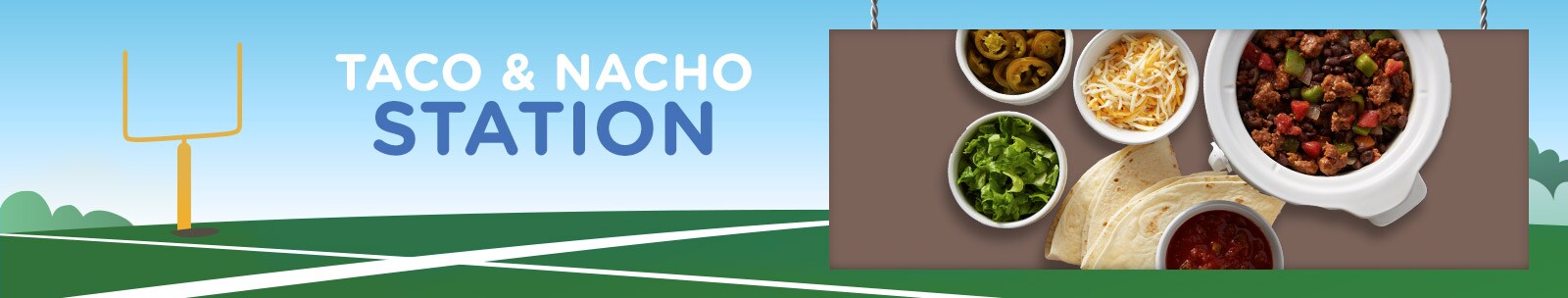 Taco & Nacho Statio station