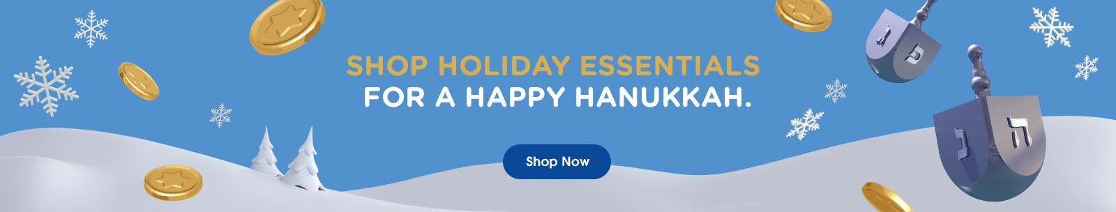 Shop for all your Hanukkah meal, recipe and gift essentials.
