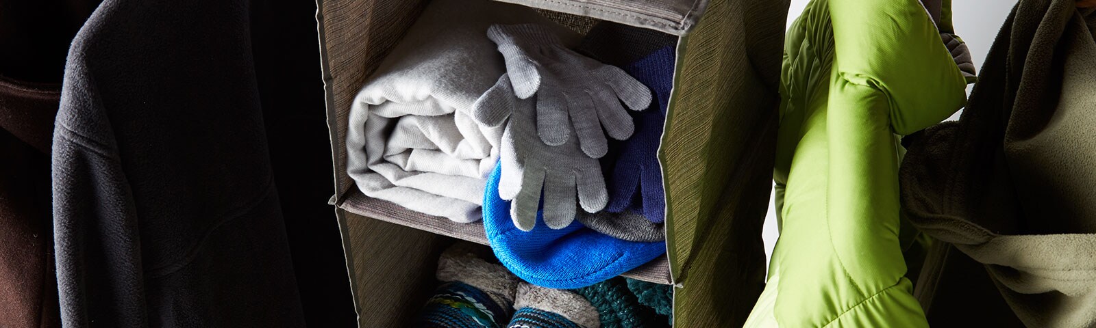 Organizing the mud room