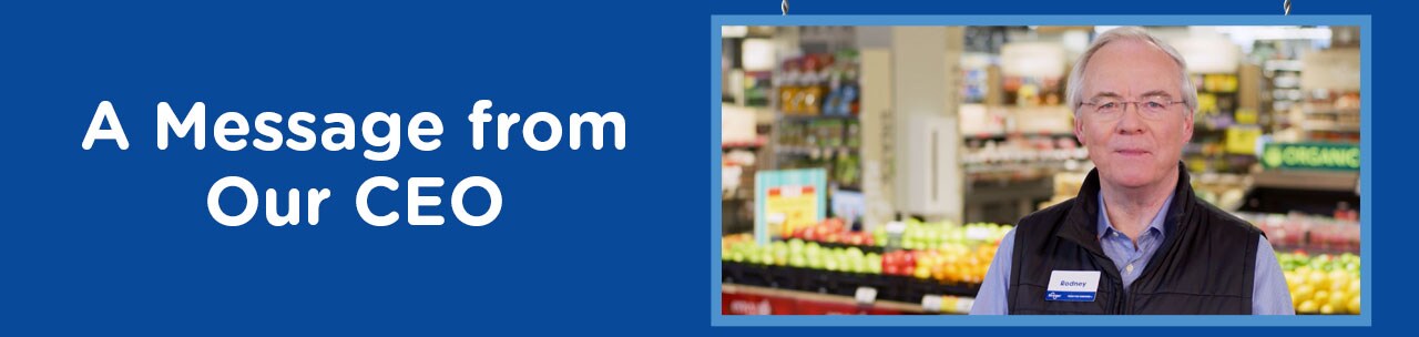 We’re Here for Our Customers and Our Communities. See Our Latest Updates Below.