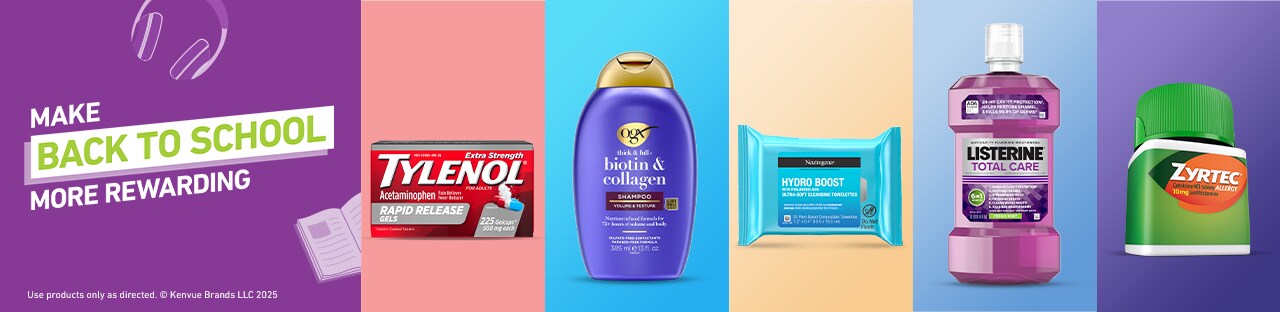 Make back to school more rewarding with Kenvue