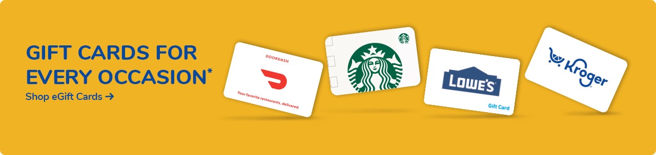 Shop Gift Cards