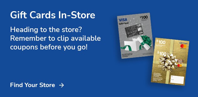 Gift Cards In Store