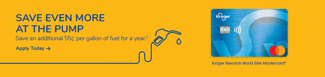 Save at the Pump with our credit card