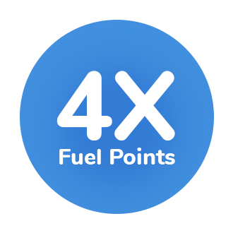 4x Fuel Points on Gift Cards